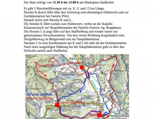 Alpenverein Stallhofen: 21. Stallhofner Frühjahrswanderung 21. April 2024