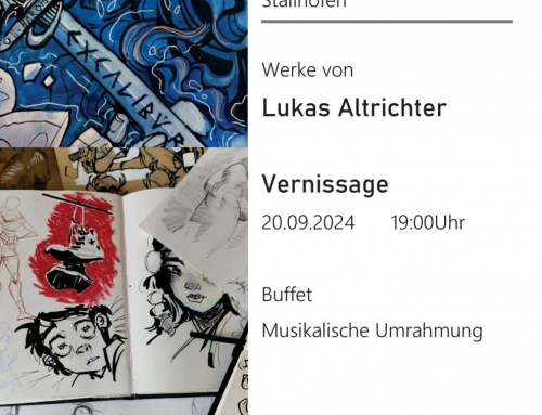 Ausstellung der Werke von Lukas Altrichter im Marktgemeindeamt Stallhofen